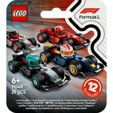 LEGO 71049 Minifigures F1-Rennwagen zum Sammeln, Konstruktionsspielzeug sortierter Artikel, ein Modell