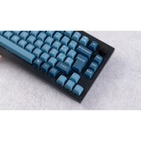 Keychron V1 Max, Gaming-Tastatur schwarz/blaugrau, DE-Layout, Gateron Jupiter Red, Hot-Swap, RGB