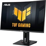 ASUS TUF Gaming VG27VQ3B, Gaming-Monitor 68.6 cm (27 Zoll), schwarz, FullHD, Fast-VA, Curved, Adaptive-Sync, 180Hz Panel