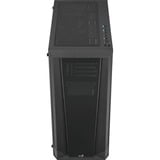 Aerocool Prism v1, Tower-Gehäuse schwarz, Tempered Glass