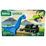 BRIO World Dinosaurier Batteriezug, Spielfahrzeug 