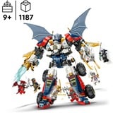 LEGO 71834 Ninjago Zanes Ultra-Kombi-Mech, Konstruktionsspielzeug 