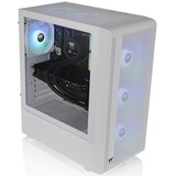 Thermaltake S200 TG ARGB Snow, Tower-Gehäuse weiß, Tempered Glass