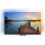 Philips 55OLED908/12, OLED-Fernseher 139 cm (55 Zoll), anthrazit, UltraHD/4K, HDR, Dolby Atmos, Ambilight, 120Hz Panel