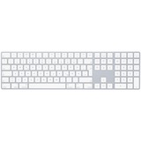 Apple Magic Keyboard mit Ziffernblock, Tastatur silber/weiß, DE-Layout, Scherenmechanik, 5er-Pack, für Mac, iPhone und iPad