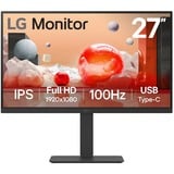 LG 27BA650-B.AEU, LED-Monitor 68.6 cm (27 Zoll), schwarz, FullHD, IPS, USB-C, 100Hz Panel