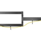 goobay TV-Wandhalterung Basic FULLMOTION (L) schwarz, für 94 - 178cm (37" - 70") Fernseher