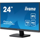 iiyama ProLite XU2493HSU-B6, LED-Monitor 61 cm (24 Zoll), schwarz (matt), FullHD, IPS, AMD Free-Sync, 100Hz Panel