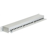 DeLOCK 19" Patchpanel 24 Port Cat.6 grau, 1 HE