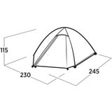 Easy Camp Kuppelzelt Rondane 2 dunkelgrün, Modell 2025