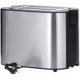 Severin Automatik-Toaster AT 2589 edelstahl/schwarz, 800 Watt, für 2 Scheiben Toast