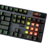 ASUS ROG Strix Scope II RX, Gaming-Tastatur schwarz, DE-Layout, ROG RX Red