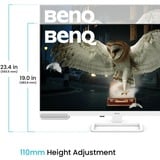 BenQ EW3290U, LED-Monitor 80 cm (31.5 Zoll), weiß, UltraHD/4K, IPS, USB-C