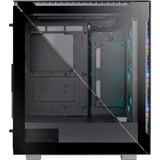 Thermaltake Divider 500 TG ARGB, Tower-Gehäuse schwarz, Tempered Glass