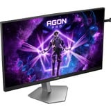 AOC AG276FK, Gaming-Monitor 68.5 cm (27 Zoll), schwarz (matt)/dunkelgrau, FullHD, Fast-IPS, USB-Hub, Adaptive-Sync, 520Hz Panel