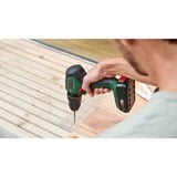 Bosch Akku-Schlagbohrschrauber UniversalImpact 18V-60 + SET grün/schwarz, 2x Li-Ionen Akku 2,0Ah, Koffer + 51-teiliges Zubehör, POWER FOR ALL ALLIANCE