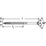 fischer Holzbauschraube PowerFast II 8,0x220 Senkkopf TX 50 Stück, Teilgewinde, verzinkt