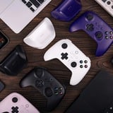 8BitDo Ultimate 2.4G, Gamepad schwarz, Hall Effect Joysticks, inkl. Ladestation