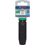 Bosch PRO Impact Steckschlüsseleinsatz 11mm, 1/2" schwarz, tief