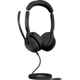 Jabra Evolve2 50, Headset schwarz, Stereo, UC, USB-C