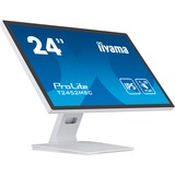 iiyama ProLite T2452MSC-W1, LED-Monitor 61 cm (24 Zoll), weiß/schwarz, FullHD, IPS, Touchscreen