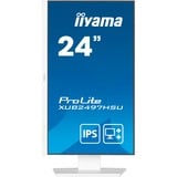 iiyama ProLite XUB2497HSU-W2, LED-Monitor 60.5 cm (23.8 Zoll), weiß (matt), FullHD, IPS, USB-Hub, 100Hz Panel