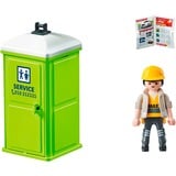 PLAYMOBIL 71435 City Action Mobile Toilette, Konstruktionsspielzeug 