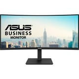 ASUS VA34VCPSR, LED-Monitor 86.4 cm (34 Zoll), schwarz, WQHD, VA, Curved, USB-C, HDR10, 100Hz Panel