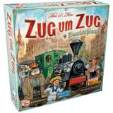 Asmodee Zug um Zug: Deutschland, Brettspiel Neuauflage 2023, inkl. Erweiterung Deutschland 1902