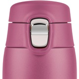 Emsa TRAVEL MUG light Thermobecher rosa, 0,4 Liter, Flip-Deckel