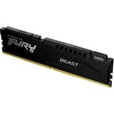 Kingston FURY DIMM 16 GB DDR5-5600  , Arbeitsspeicher schwarz, KF556C40BB-16, FURY Beast, INTEL XMP