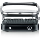 Severin Kontaktgrill SEVINI Pro, KG 2395 silber/schwarz, 1.800 Watt