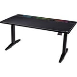 Thermaltake G700 RGB Gaming Desk, Gaming-Tisch schwarz, RGB-LED-Lichtleiste 16,8 Millionen Farben