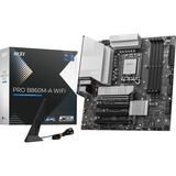 MSI PRO B860M-A WIFI, Mainboard schwarz/silber