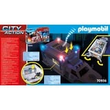 PLAYMOBIL 70936 City Action Rettungs-Fahrzeug: US Ambulance, Konstruktionsspielzeug Mit Licht und original US Rettungswagen-Sirenen-Sound