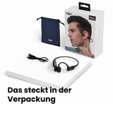 Shokz OpenRun Mini, Kopfhörer schwarz, Kosmisches Schwarz, Bluetooth, Laden über USB-C