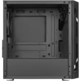 SilverStone FARA H1M, Tower-Gehäuse schwarz, Tempered Glass