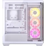 Corsair iCUE LINK 3500X RGB, Tower-Gehäuse weiß, Tempered Glass