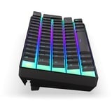 ENDORFY Thock Compact Wireless Pudding, Gaming-Tastatur schwarz, DE-Layout, Kailh Box Black