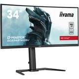 iiyama G-Master GCB3481WQSU-B1 Red Eagle, Gaming-Monitor 86.4 cm (34 Zoll), schwarz (matt), UWQHD, VA, Curved, USB-Hub, 180Hz Panel