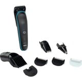 Braun All-in-One Style Kit MGK5411, Haarschneider schwarz/blau