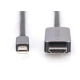 Digitus Adapterkabel mini DisplayPort > HDMI 8K schwarz, 1 Meter