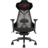 ASUS ROG Destrier Ergo Gaming-Stuhl schwarz/grau, mobile Gaming-Armstützmodus, Akustikpaneel