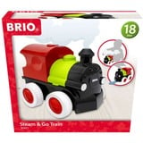 BRIO Push & Go Zug mit Dampf, Spielfahrzeug 