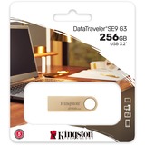 Kingston DataTraveler SE9 G3 256 GB, USB-Stick gold, USB-A 3.2 Gen 1