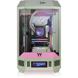 Thermaltake The Tower 300 , Tower-Gehäuse hellgrün/rosa, Tempered Glass