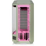 Thermaltake The Tower 300 , Tower-Gehäuse hellgrün/rosa, Tempered Glass