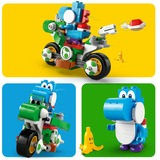 LEGO 72031 Super Mario - Mario Kart: Yoshi-Bike, Konstruktionsspielzeug 