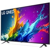 LG 86QNED80T6A, LED-Fernseher 217 cm (86 Zoll), schwarz, UltraHD/4K, QNED, WLAN, LAN, Bluetooth, HDR10, Triple-Tuner