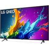 LG 86QNED80T6A, LED-Fernseher 217 cm (86 Zoll), schwarz, UltraHD/4K, QNED, WLAN, LAN, Bluetooth, HDR10, Triple-Tuner